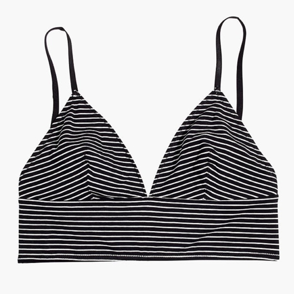 Madewell Cotton Longline Bralette